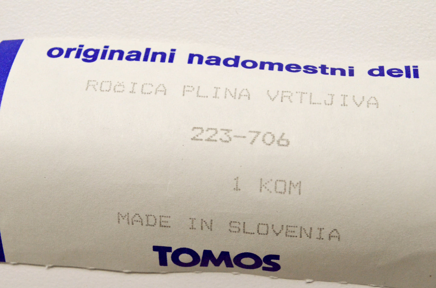 Tomos 223-706 Throttle Twist Tube