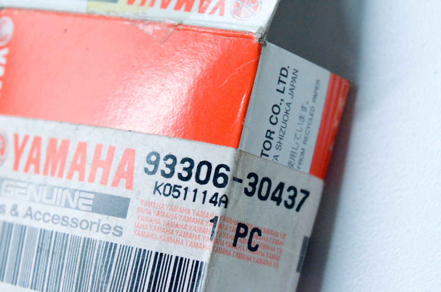 OEM Yamaha 93306-30437-00 Bearing 3BC NOS