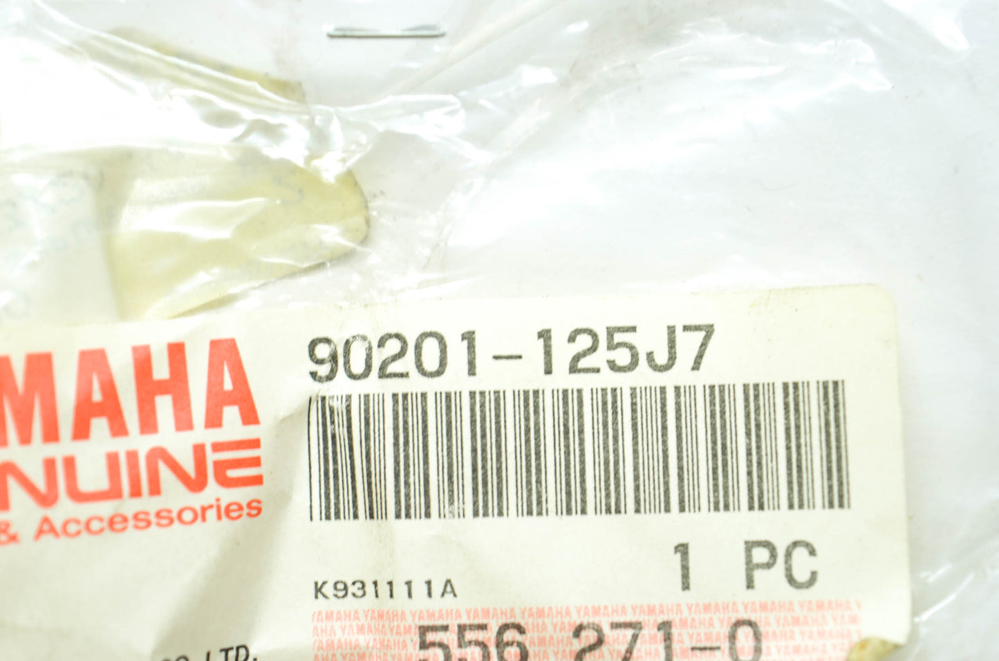 OEM Yamaha 90201-125J7-00 Plate Washer NOS
