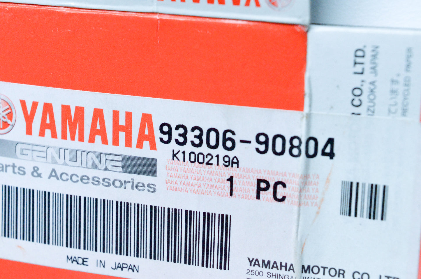 New OEM Yamaha 93306-90804-00 Bearing NOS