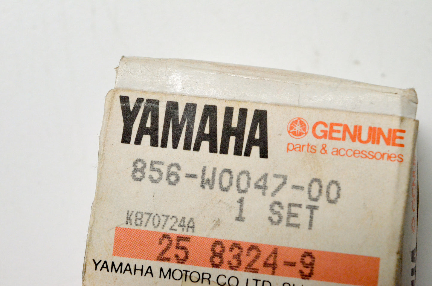 New OEM Yamaha 856-W0047-00-00 Caliper Seal Kit NOS
