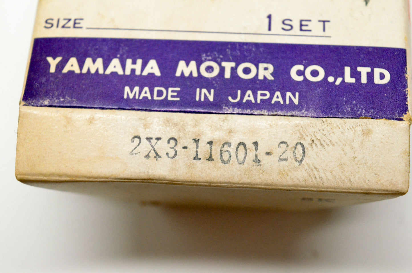 OEM Yamaha 2X3-11601-20-00 Piston Ring Kit NOS