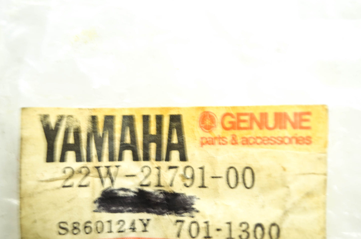 OEM Yamaha 22W-21791-00-00 Nut NOS