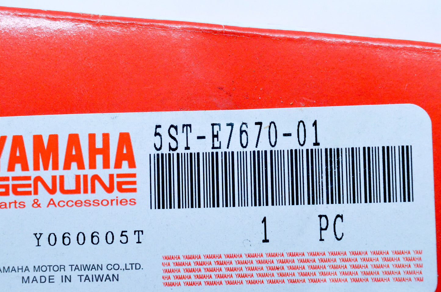 New OEM Yamaha 5ST-E7670-01-00 Secondary Sliding NOS