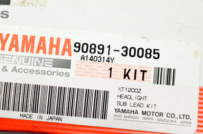 OEM Yamaha 90891-30085-00 Headlight Sub Lead Kit NOS