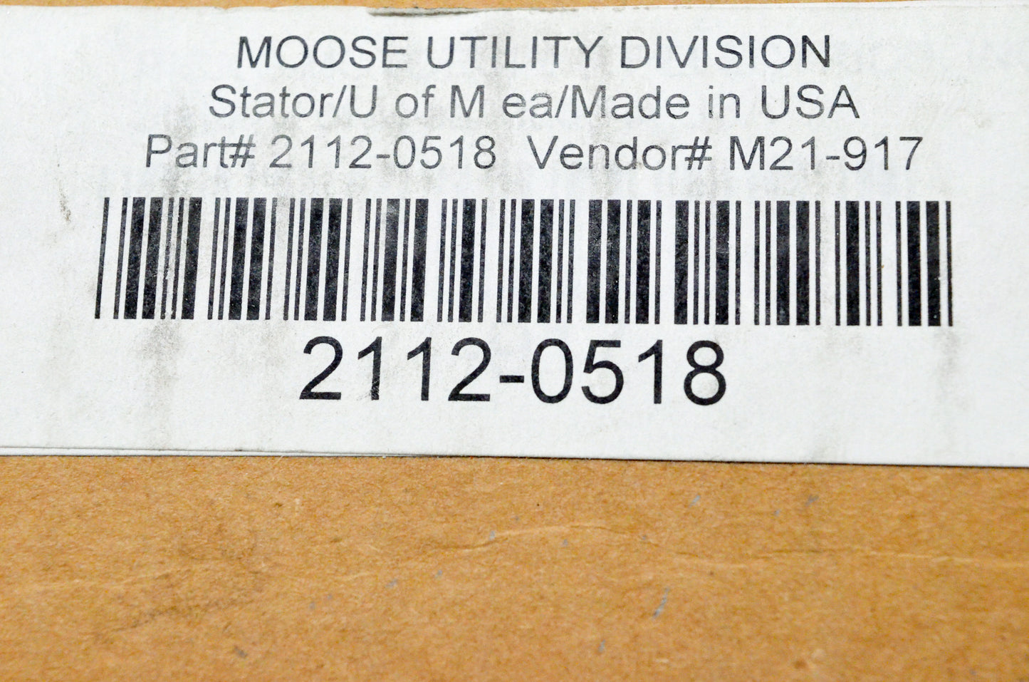 Moose Utility 2112-0518 Stator NOS