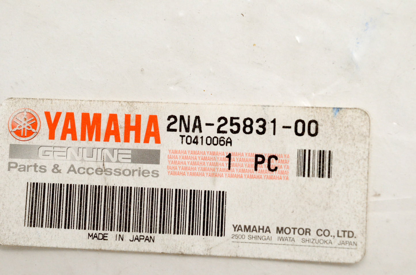New OEM Yamaha 2NA-25831-00-00 Left Brake Disc NOS