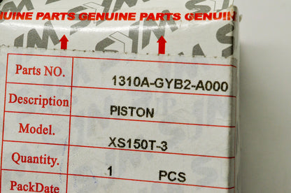 Sym 1310A-GYB2-A000, XS150T-3 Piston NOS