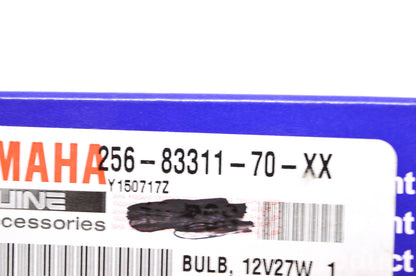 OEM Yamaha 256-83311-70-XX Bulb 12V27W NOS