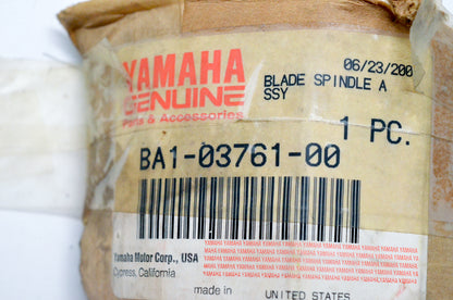 OEM Yamaha BA1-03761-00-00 Blade Spindle Assembly