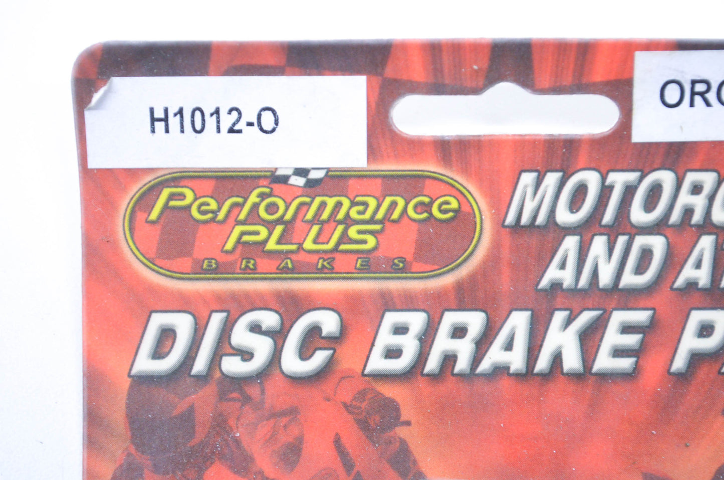 Bike Master H1012-O, H1012 Motorcycle & ATV Organic Disc Brake Pad Kit NOS