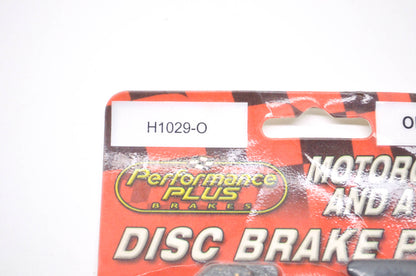 Performance Plus H1029-O, H1029 Motorcycle & ATV Organic Disc Brake Pad Kit NOS