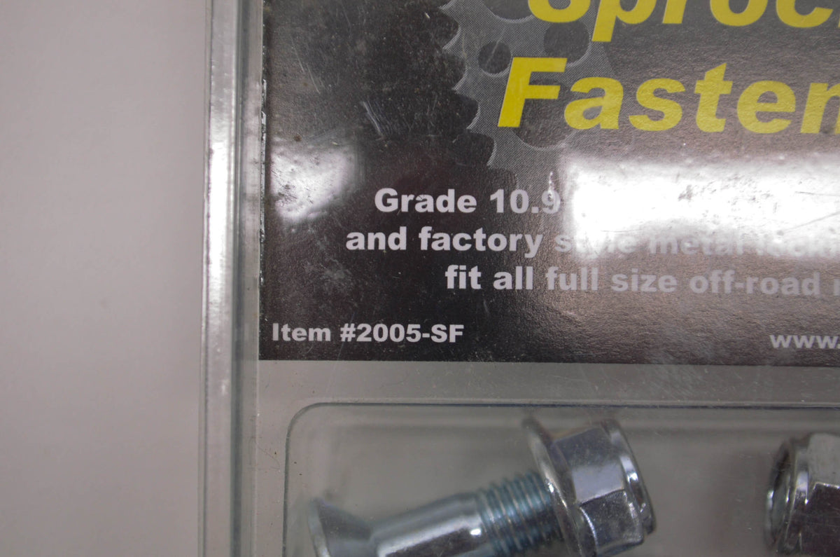 Bolt Motorcycle Hardware 2005-SF Grade 10.9 High Carbon Steel Sprocket Fastener