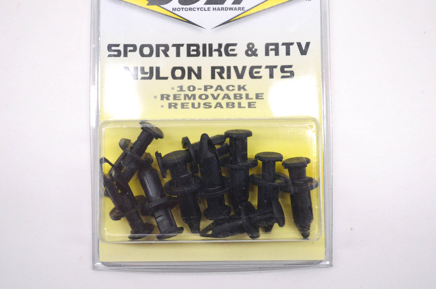 New Bolt Removable Reusable M8 Nylon Rivet Kit NOS