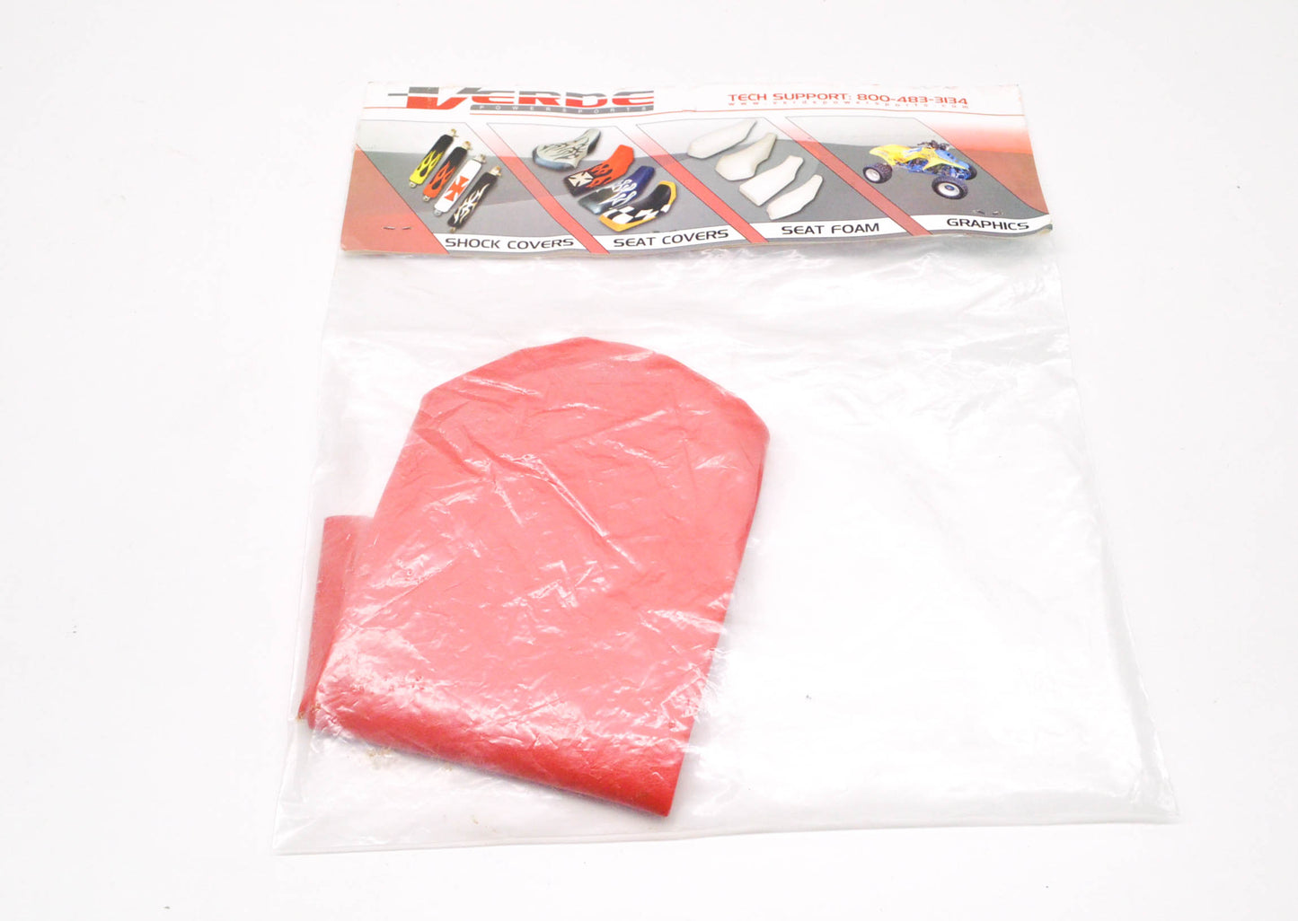 Verde Powersports PW50 Yamaha Red Seat Cover NOS