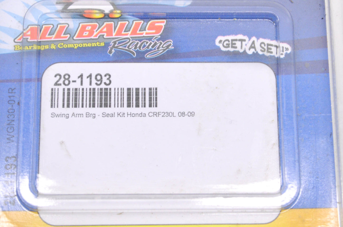All Balls 28-1193, WGN30-01R Honda Swing Arm Bearing Seal Kit NOS