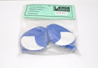 New Verde Powersports Yamaha Banshee/Warrior Blue White Headlight Cover QTY 2 NO