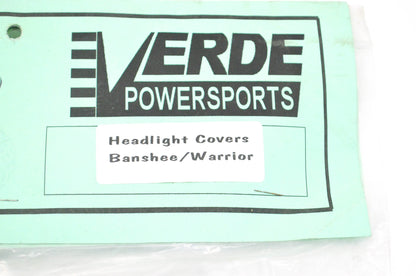 New Verde Powersports Yamaha Banshee/Warrior Blue White Headlight Cover QTY 2 NO