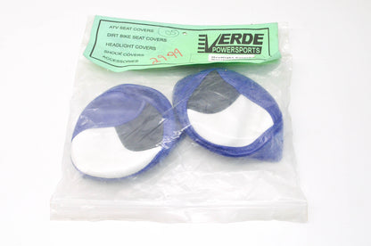 New Verde Powersports Yamaha Banshee/Warrior Blue White Black Headlight Cover QT