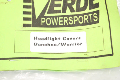 New Verde Powersports Yamaha Banshee/Warrior Black Blue White Headlight Cover QT
