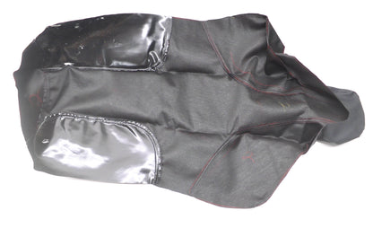 Verde Powersports Yamaha TW200 Black w/ Red Flames Seat Cover NOS