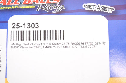 All Balls 25-1303 Suzuki Front Wheel Bearing Seal Kit NOS