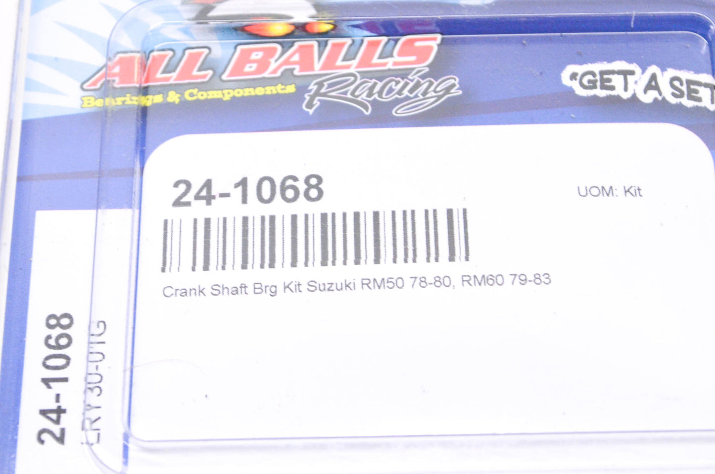 Suzuki Crank Shaft Bearing Kit NOS