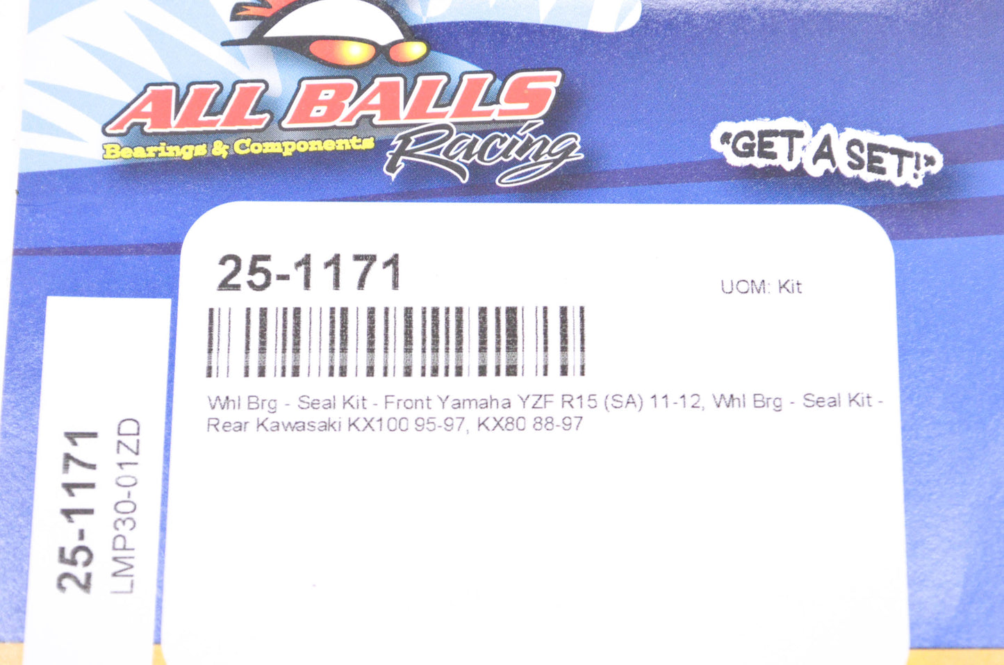 All Balls 25-1171 Wheel Bearing Seal Kit NOS