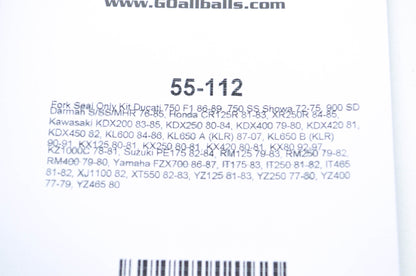 All Balls 57-112 Dust Seal Kit NOS