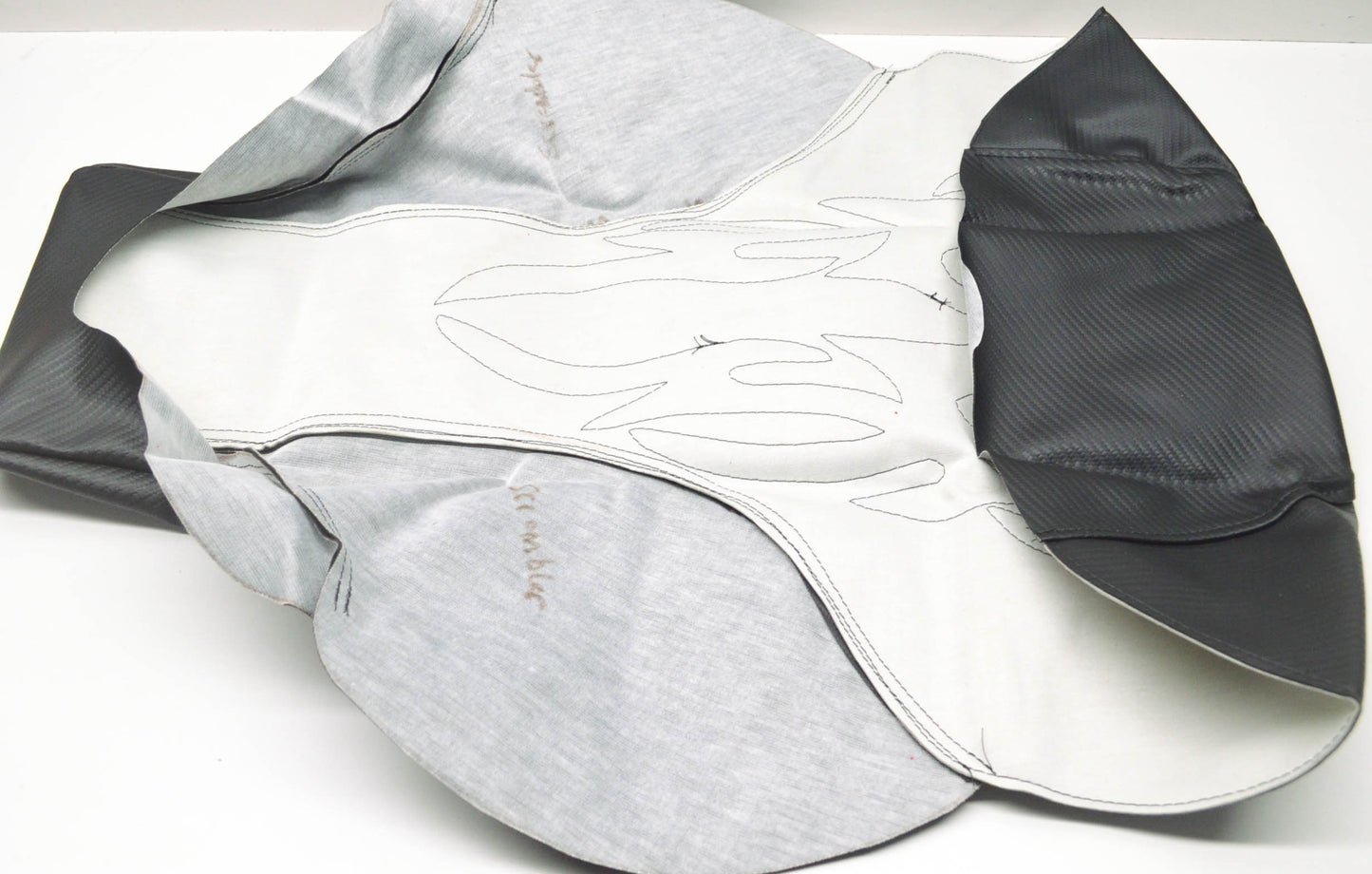 Verde Powersports Polaris Scrambler Silver Flame Seat Cover NOS