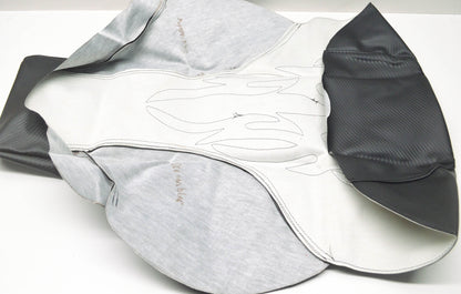 Verde Powersports Polaris Scrambler Silver Flame Seat Cover NOS