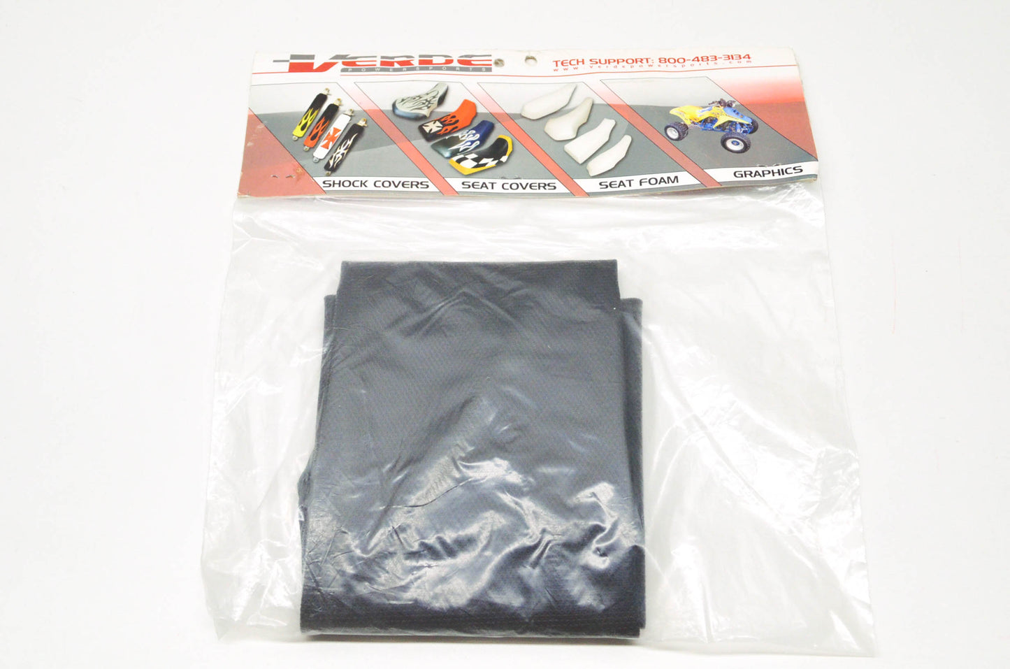 Verde Powersports 018A 2004 Suzuki RM125 Black Seat Cover NOS