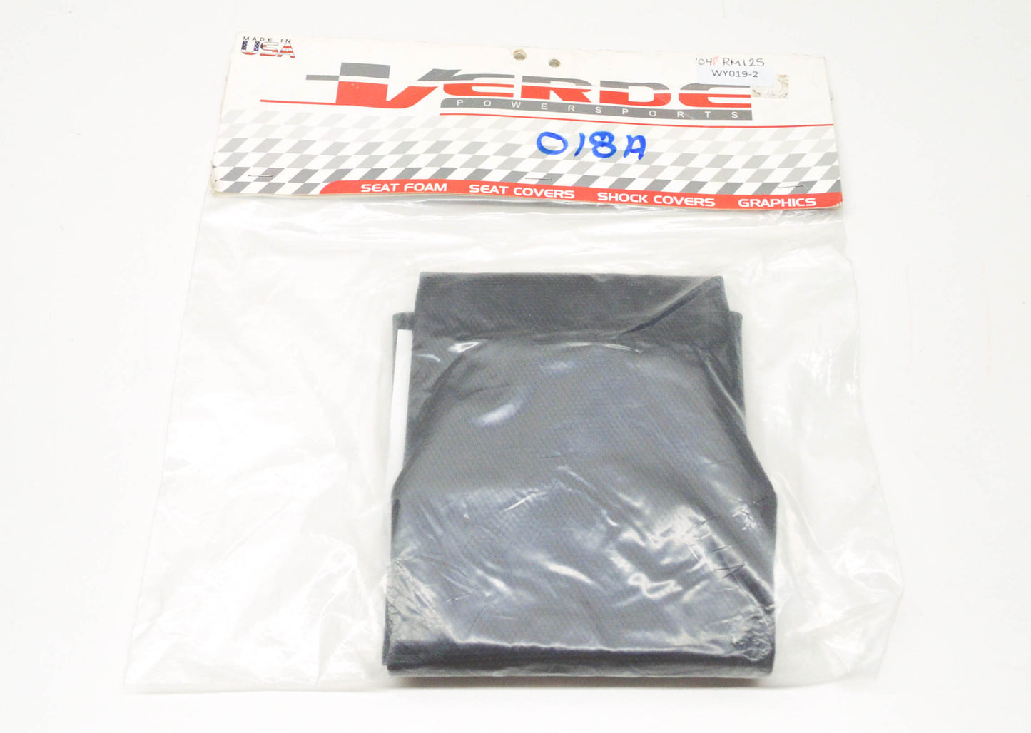 Verde Powersports 018A 2004 Suzuki RM125 Black Seat Cover NOS