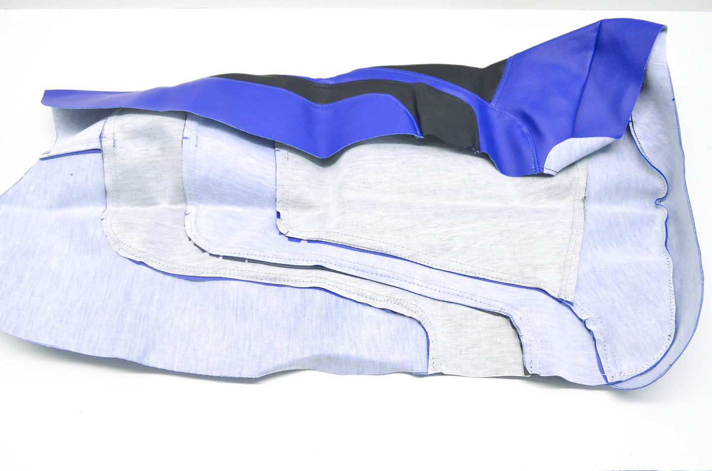 New Verde Powersports Yamaha Blaster Black/Blue Seat Cover NOS