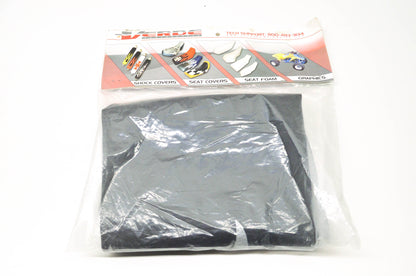 Verde Powersports Suzuki Quad Runner 250 Silver Flame Seat Cover NOS