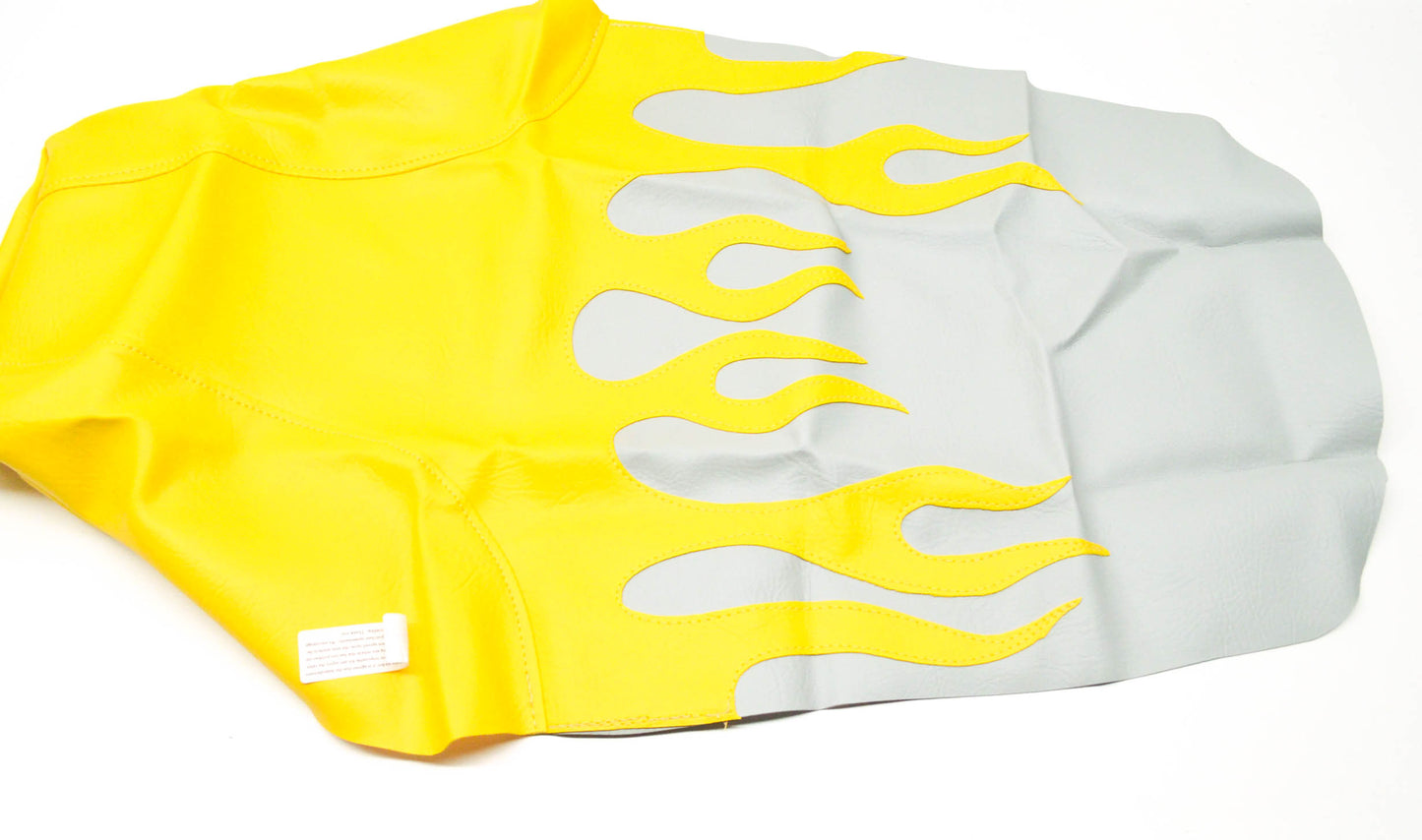Verde Powersports Cannondale Gray Yellow Flame Seat Cover NOS