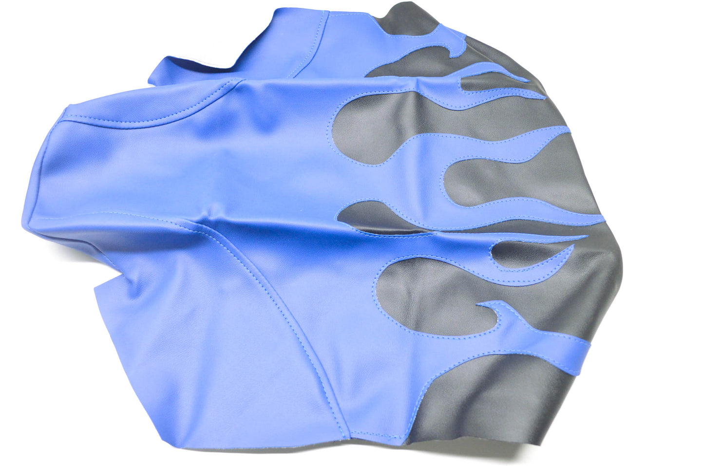 Verde Powersports Honda ATC200S Blue Flame Seat Cover NOS