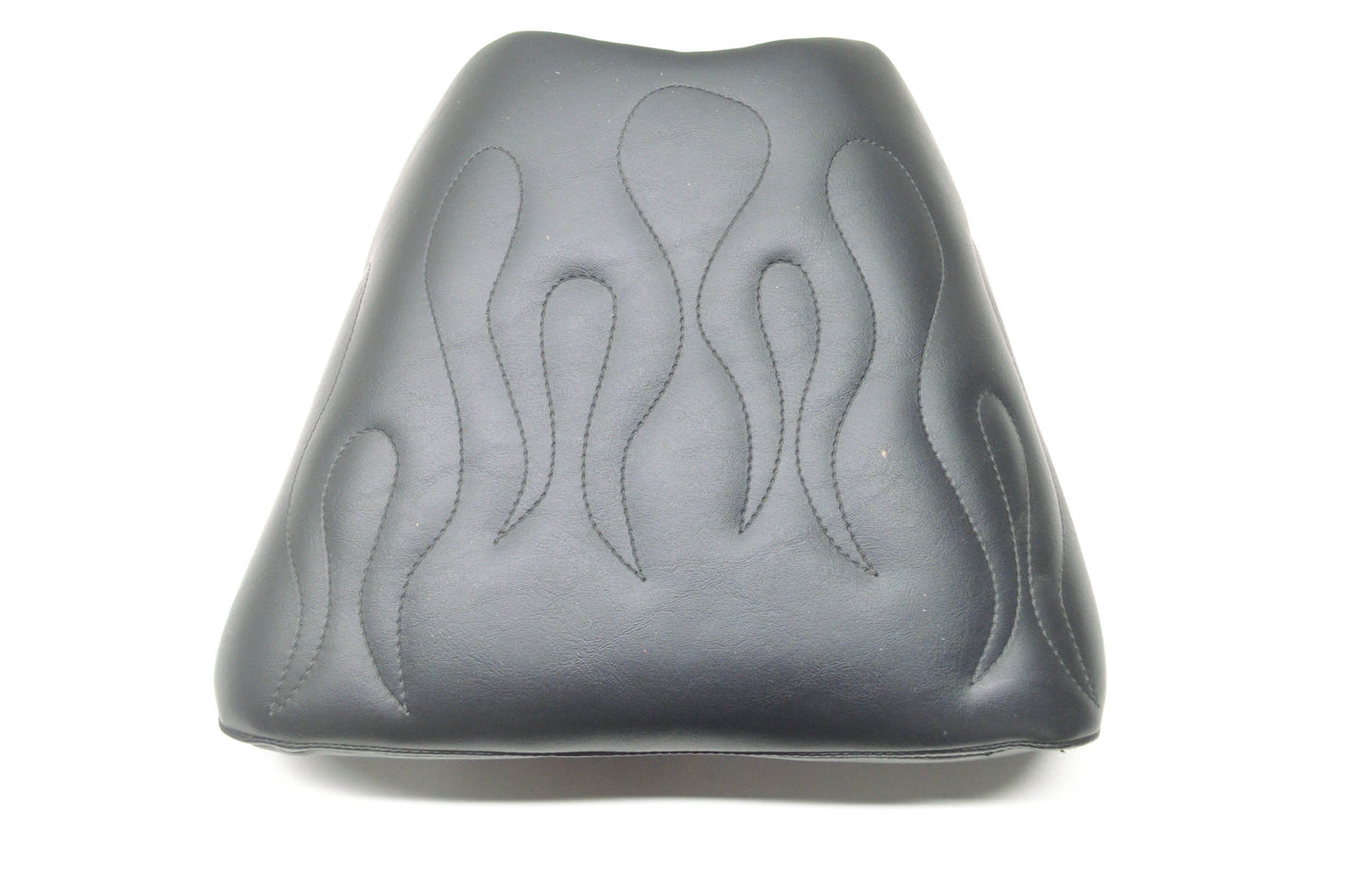 OEM Honda 1998-1999 CBR900RR Black Flame Stitch Rear Passenger Seat