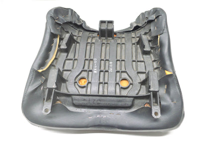 OEM Honda 1998-1999 CBR900RR Black Flame Stitch Rear Passenger Seat
