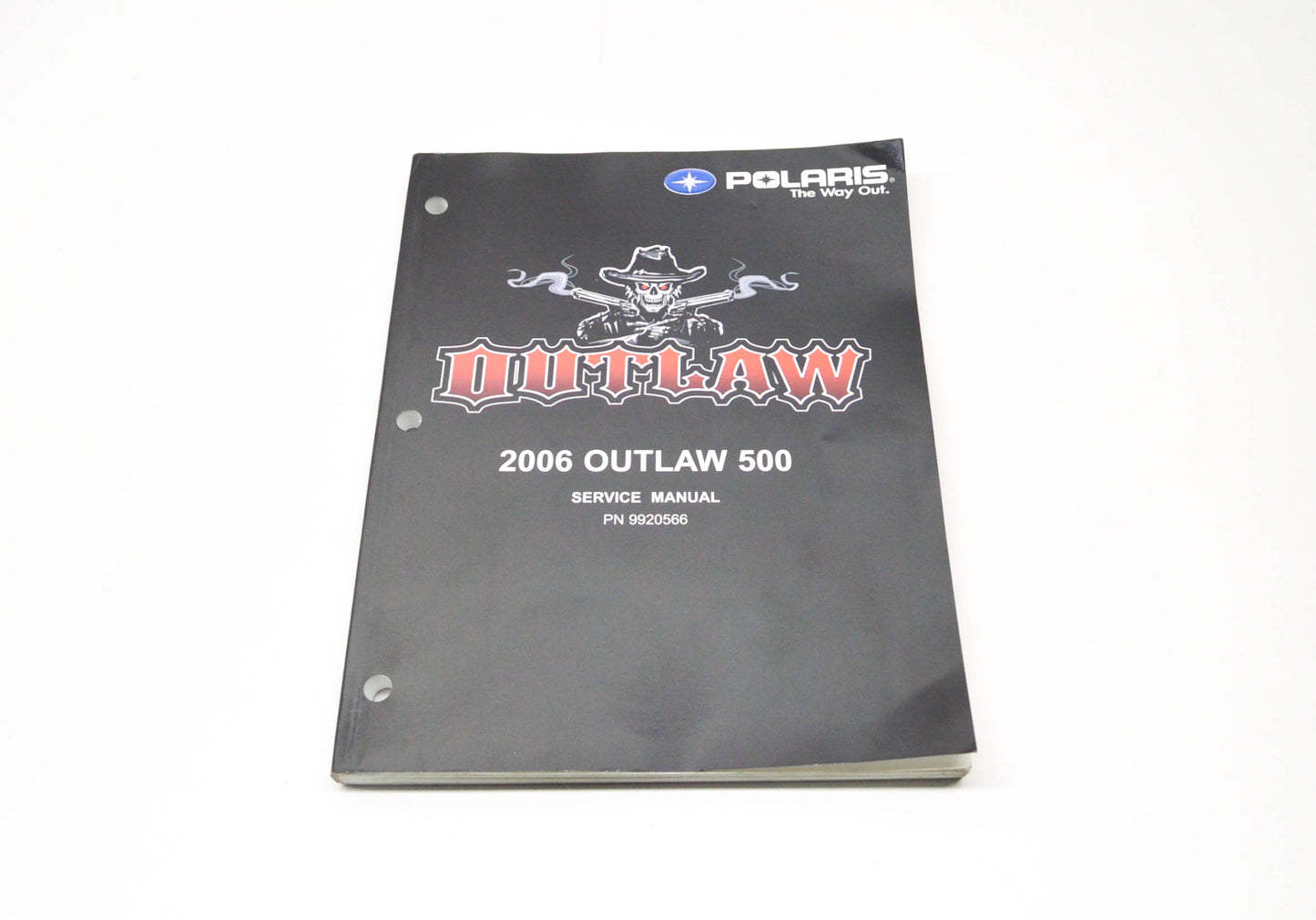 OEM Polaris 9920566 Service Manual 06 Outlaw NOS
