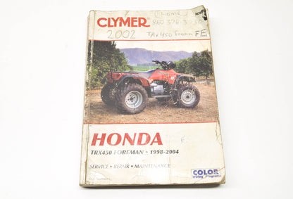 Clymer M205 1998-2004 Honda TRX450 Foreman FE Service Manual