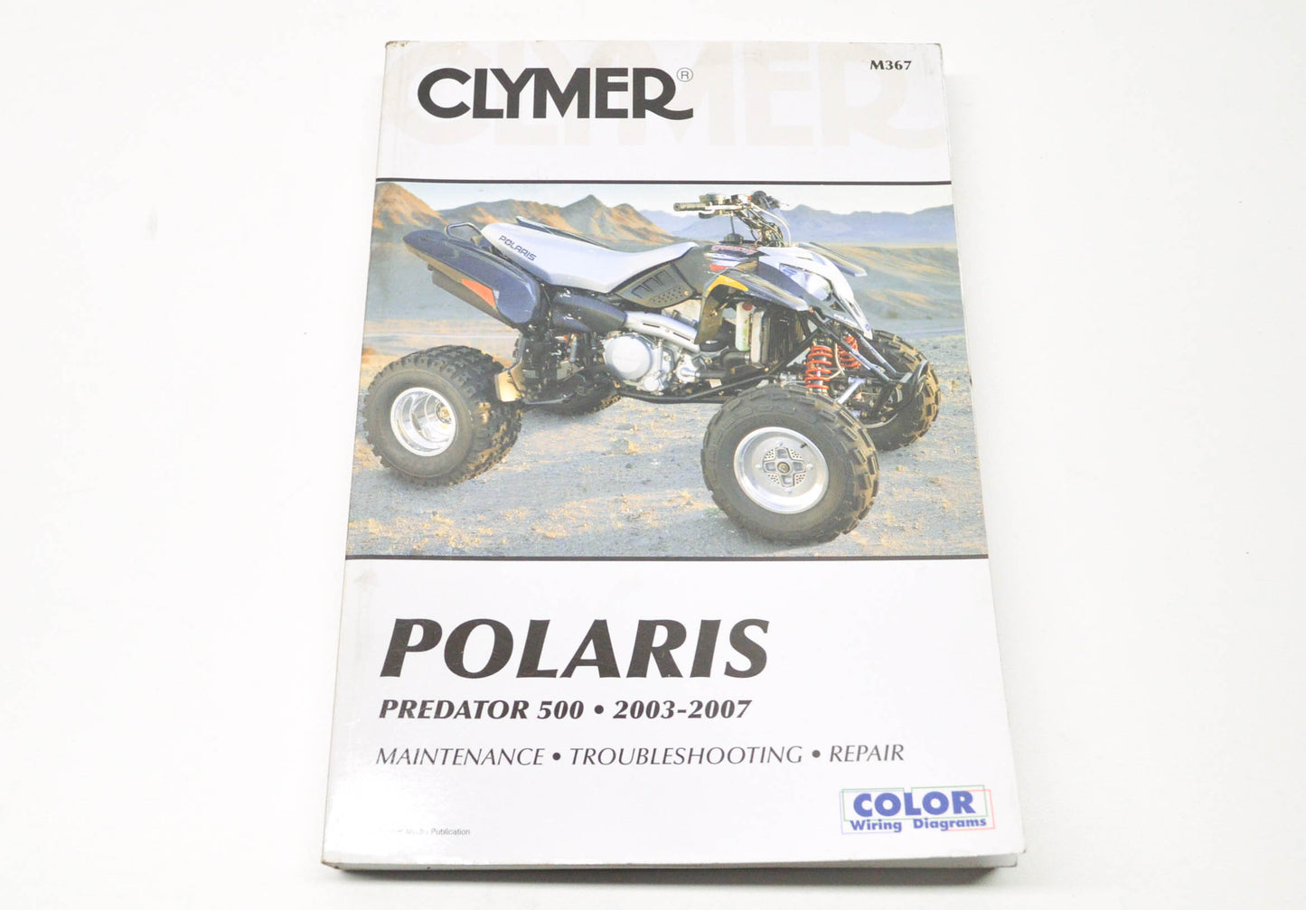 New Clymer 2003-2007 Polaris Predator 500 Maintenance Repair Manual NOS