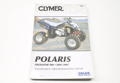 New Clymer 2003-2007 Polaris Predator 500 Maintenance Repair Manual NOS