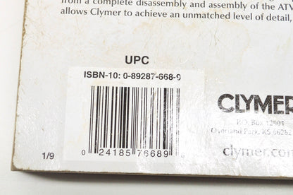 Clymer 1985-1995 Polaris ATV Maintenance Repair Manual