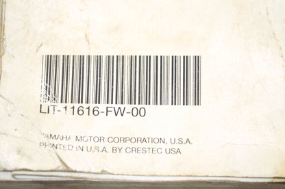 OEM Yamaha 1998-2001 Grizzly 600 Service Manual