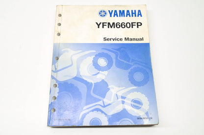 OEM Yamaha LIT-11616-15-01 YFM660FP-S Service Manual NOS