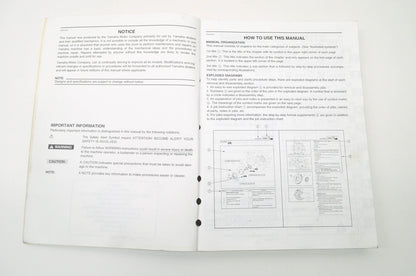 OEM Yamaha LIT-11616-15-01 YFM660FP-S Service Manual NOS