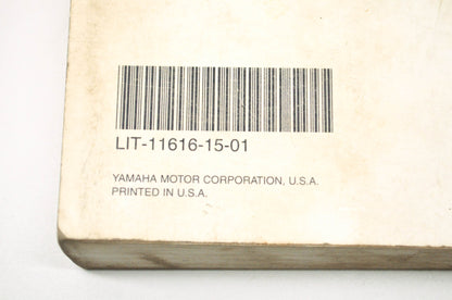OEM Yamaha LIT-11616-15-01 YFM660FP-S Service Manual NOS
