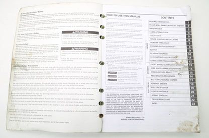 OEM Honda 61HN603 2001-2004 TRX250EX Service Manual