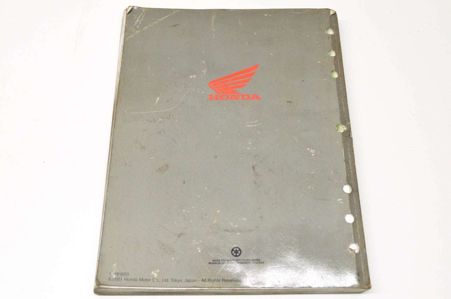 OEM Honda 61HN603 2001-2004 TRX250EX Service Manual